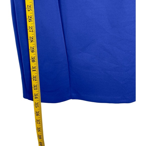 Eliza J Cobalt Blue Bodycon Strappy Cocktail Dress (6) - Picture 7 of 15